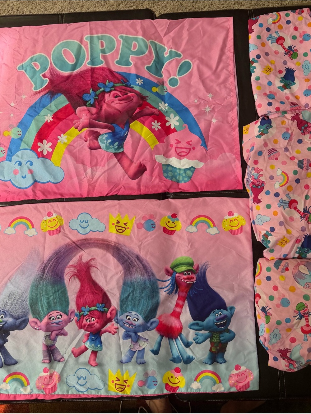 Trolls - Poppy and Friends Crib/Toddler Bed Set